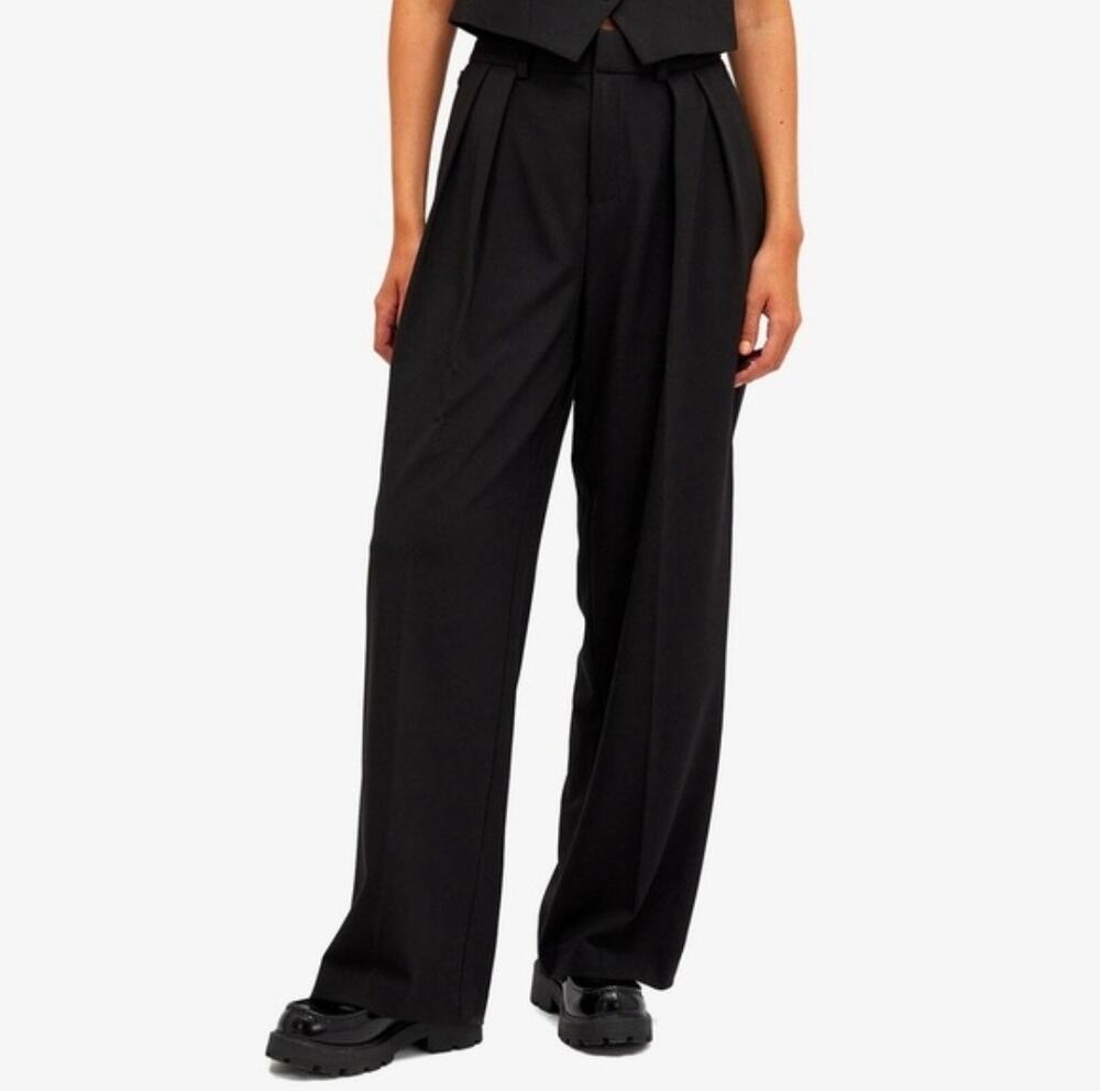 Good American $199 Suiting Good '90s Pleated Trousers Size 15 NWOT